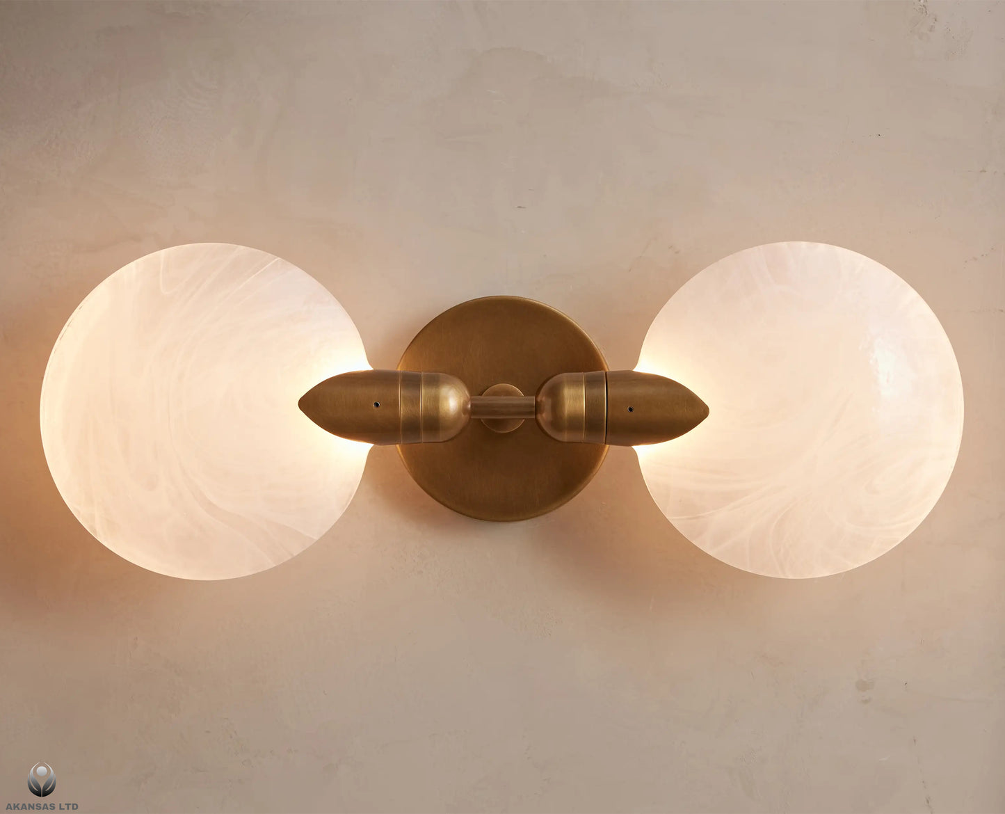 Tully Petal Double Wall Sconce