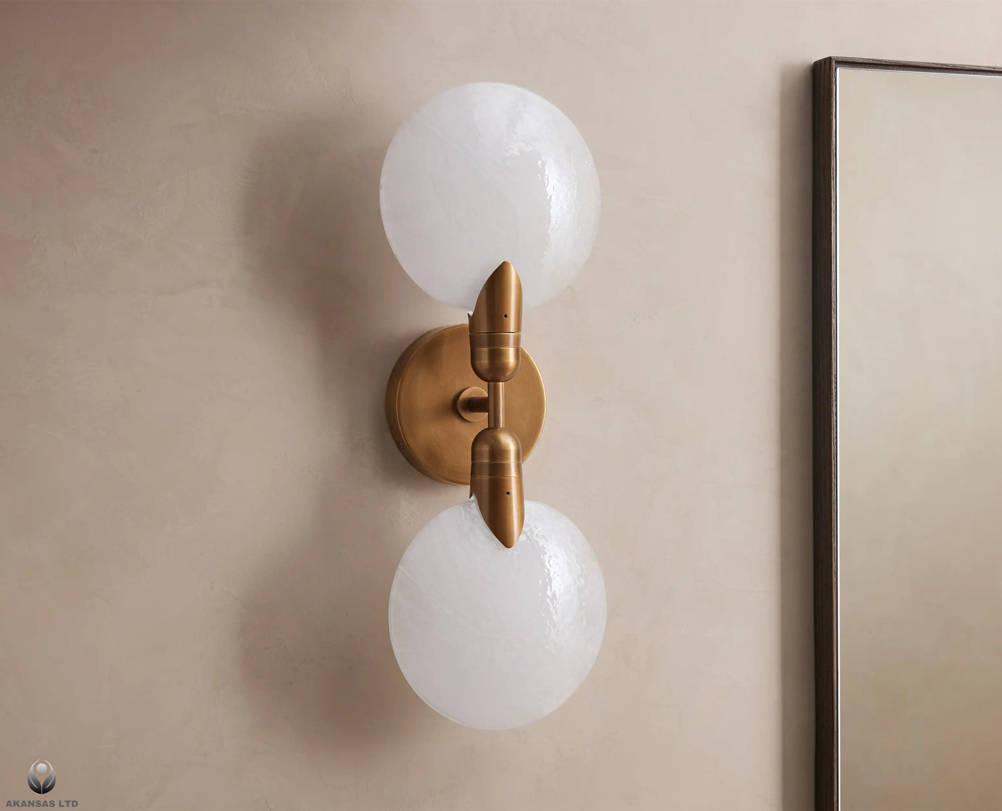 Tully Petal Double Wall Sconce