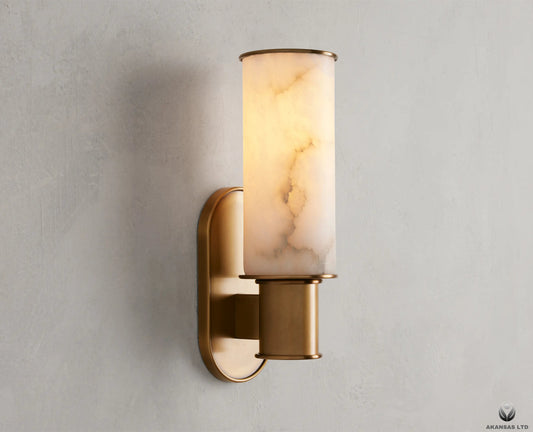 Sander wall light alabaster