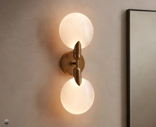 Tully Petal Double Wall Sconce